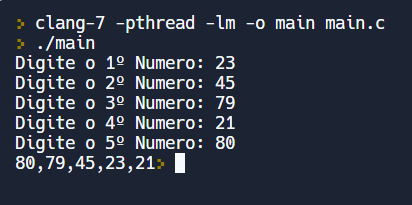 Organizador Numerico