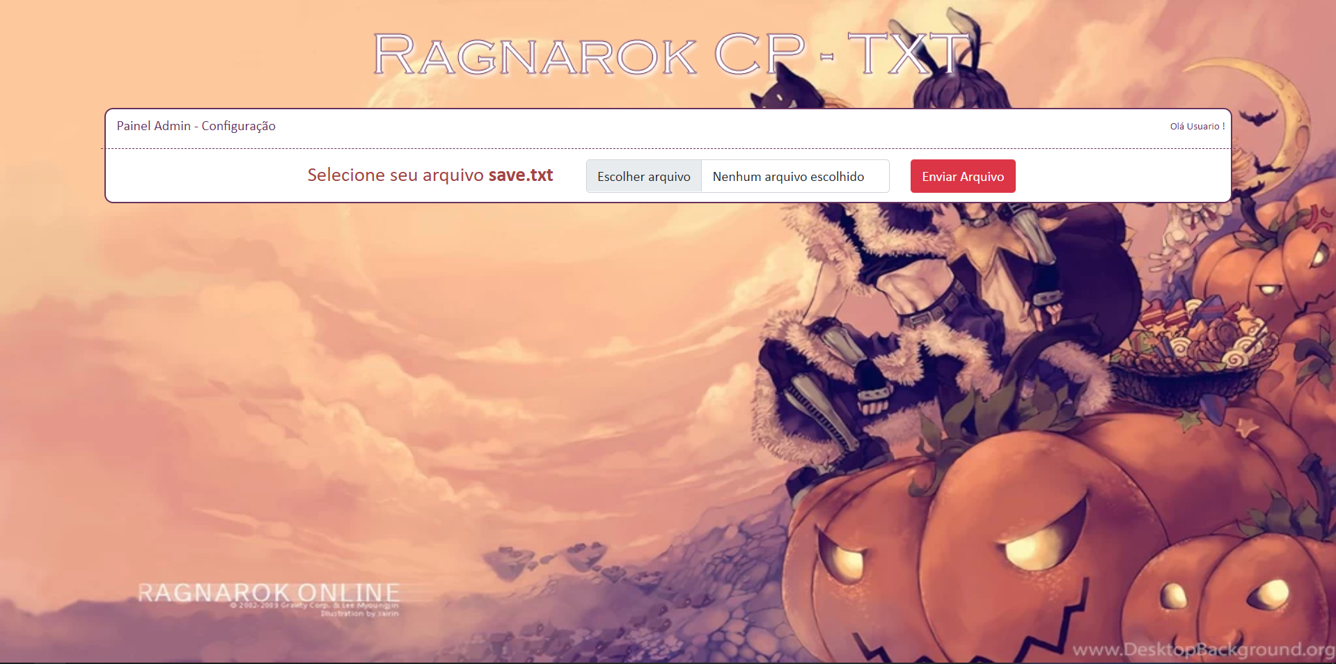 Ragnarok TXT CP