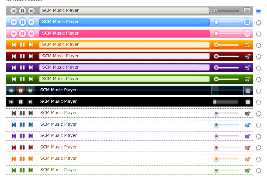 Custom Playlist Player